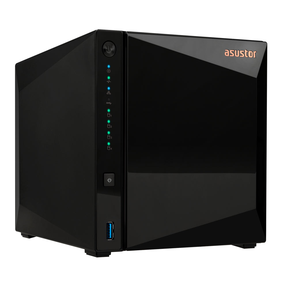 Asustor DRIVESTOR 4 Pro Gen2 AS3304T V2 NAS Realtek RTD1619B 2 GB DDR4 ADM Negro