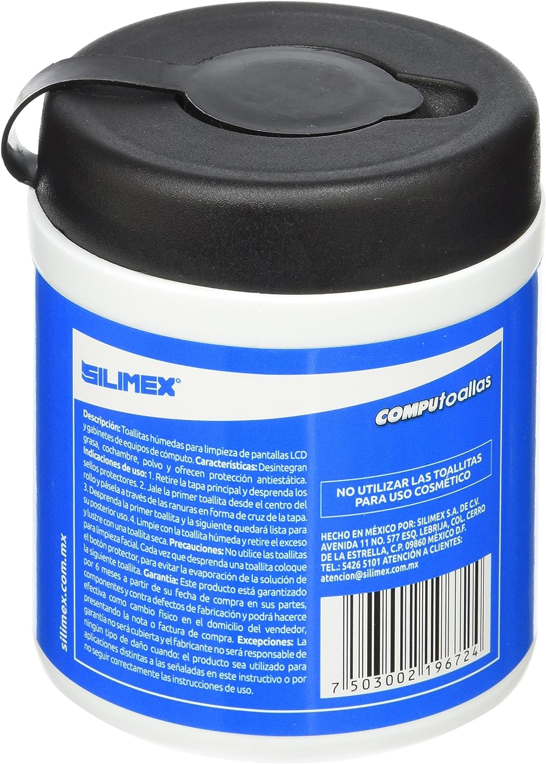 Toallitas Humedas Silimex Computoalla Con 30 Pzs