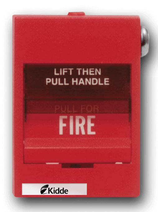 Kidde FX-278 pulsador de alarma contra incendios Alámbrico Interconectables Rojo