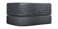 920-010343 - Logitech Ergo K860 for Business Teclado Oficina Inalámbrico Bluetooth QWERTY