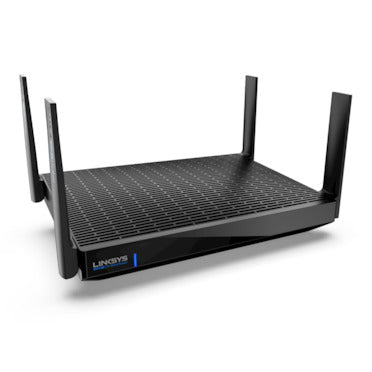 Linksys HYDRA PRO 6E router inalámbrico Gigabit Ethernet Triple banda (2.4 GHz / 5 GHz / 6 GHz) Negro, Wi-Fi 6E (802.11a