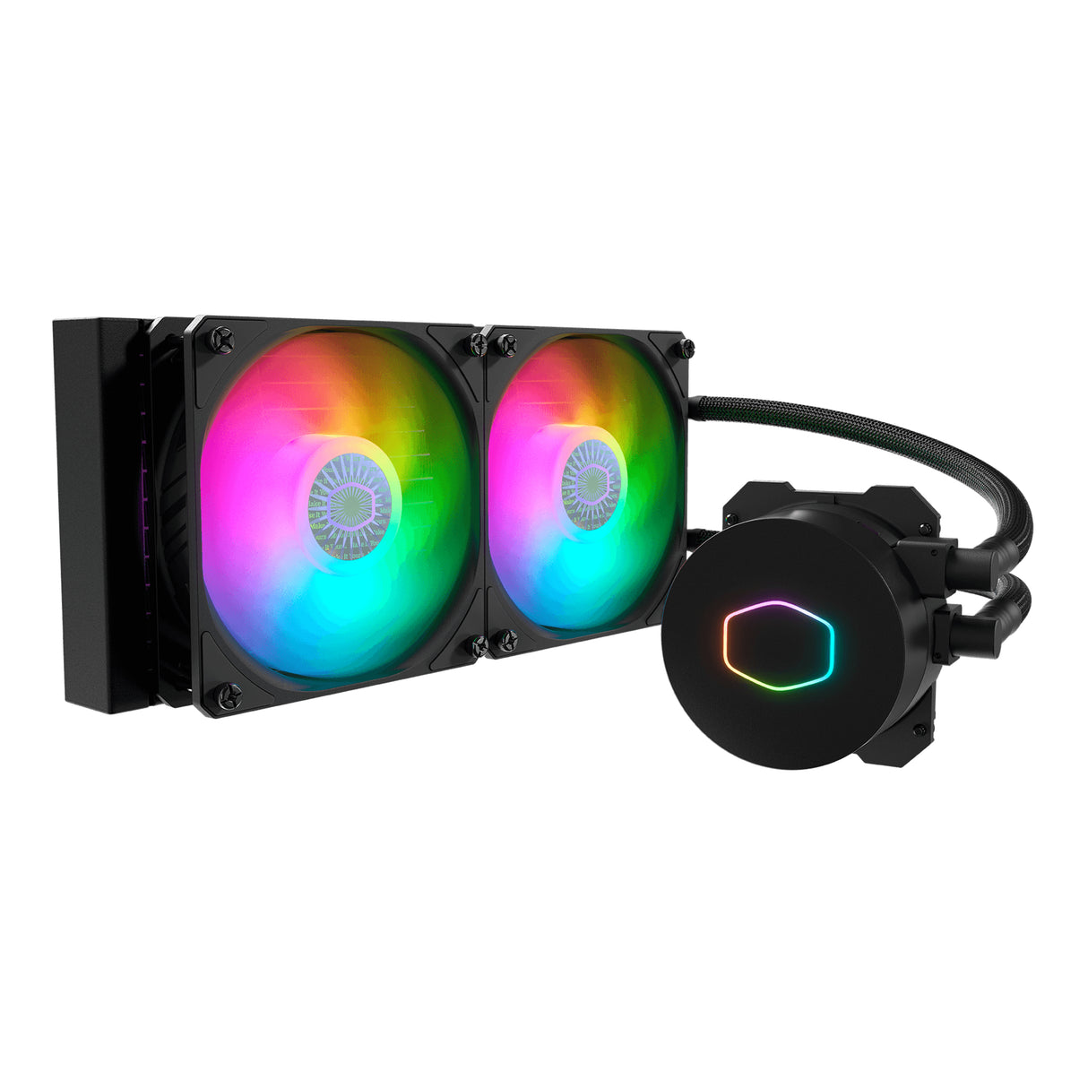 Cooler Master MasterLiquid ML240L ARGB V2 Procesador Refrigerador de líquidos todo en uno Negro