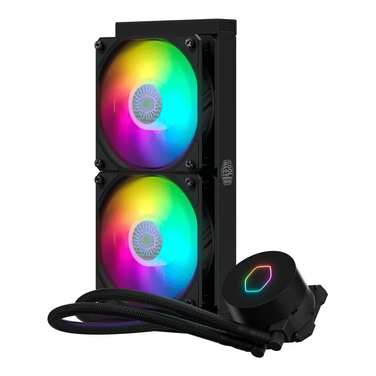Cooler Master MasterLiquid ML240L ARGB V2 Procesador Refrigerador de líquidos todo en uno Negro