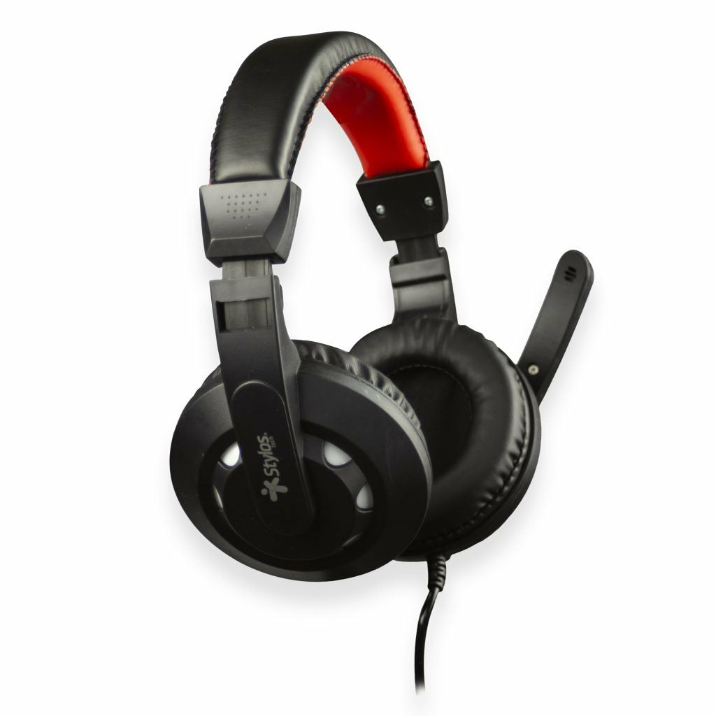 AUDIFONO STYLOS GAMER STSHEG2B CON MICROFONO COLOR NEGRO