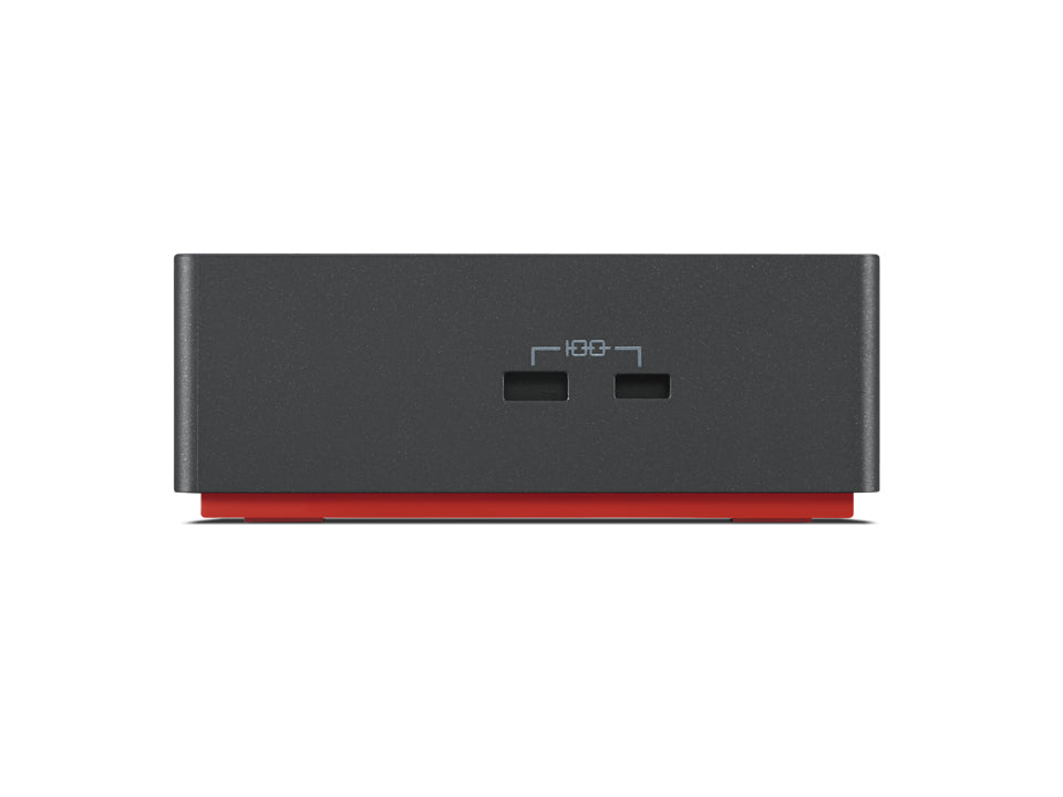 Lenovo 40B00300US base para portátil y replicador de puertos Alámbrico Thunderbolt 4 Negro, Rojo