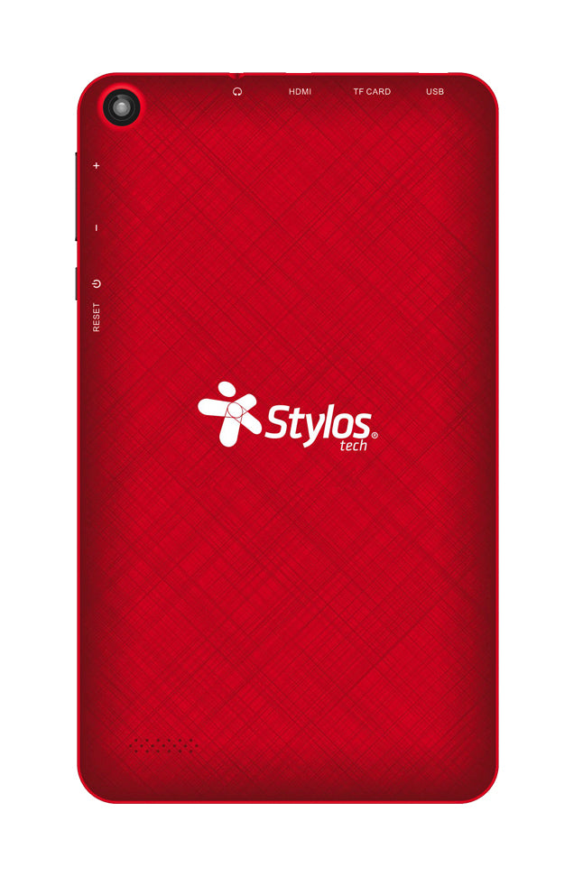 Tablet Stylos Taris 7" Quadcore 16 Gb Ram 1 Gb Android 10 Color Rojo - Stta116R