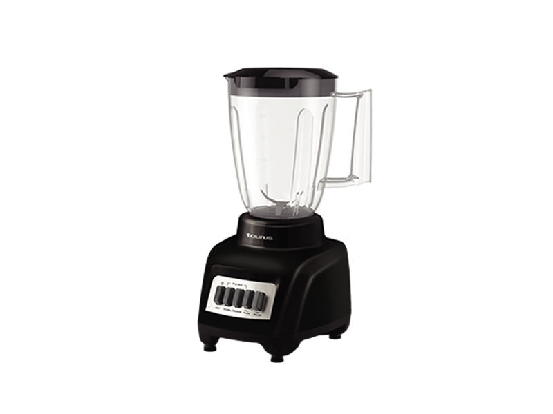 Taurus HALEY licuadora 1 L Batidora de mesa 350 W Negro, Función de pulso