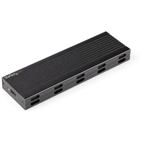 StarTech.com Caja Externa USB-C de 10Gbps a NVMe M.2 or SSD SATA M.2 - Carcasa de Aluminio Portátil para SSD NGFF M.2 PC