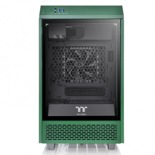 Thermaltake The Tower 100 Mini Tower Verde, Mini-ITX, SPCC, CA-1R3-00SCWN-00