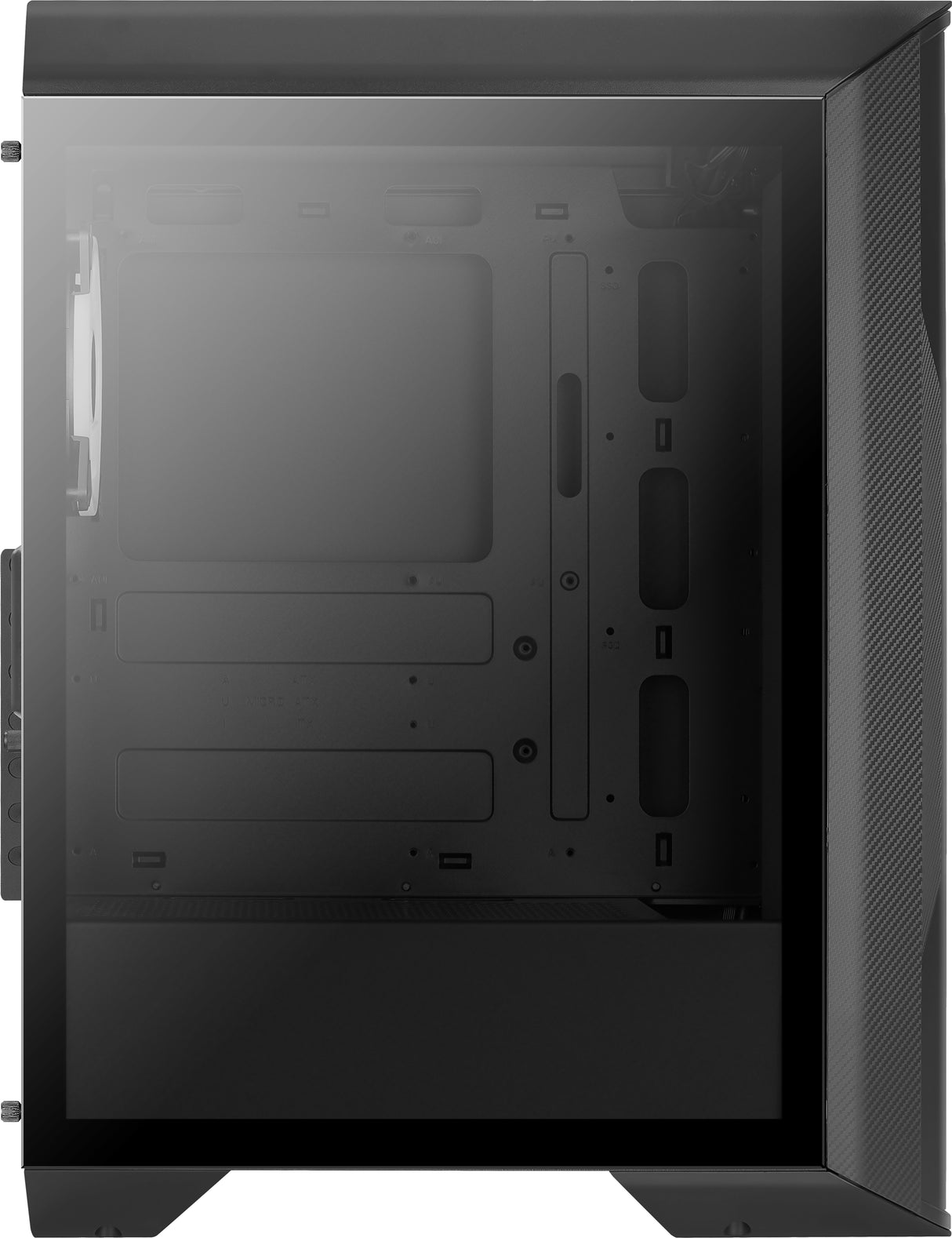 Aerocool SPLINTER DUO Carcasa de Ordenador ATX 3 x Ventiladores ARGB 12cm + Mesh Frontal