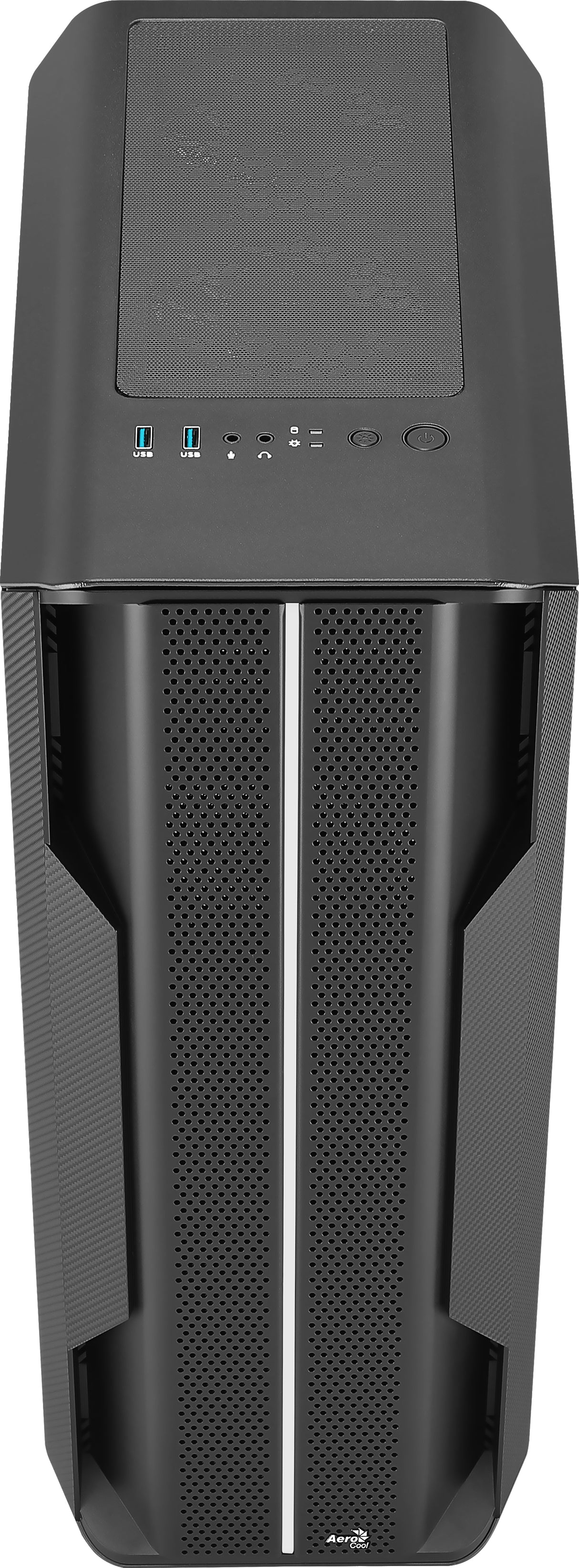 Aerocool SPLINTER DUO Carcasa de Ordenador ATX 3 x Ventiladores ARGB 12cm + Mesh Frontal
