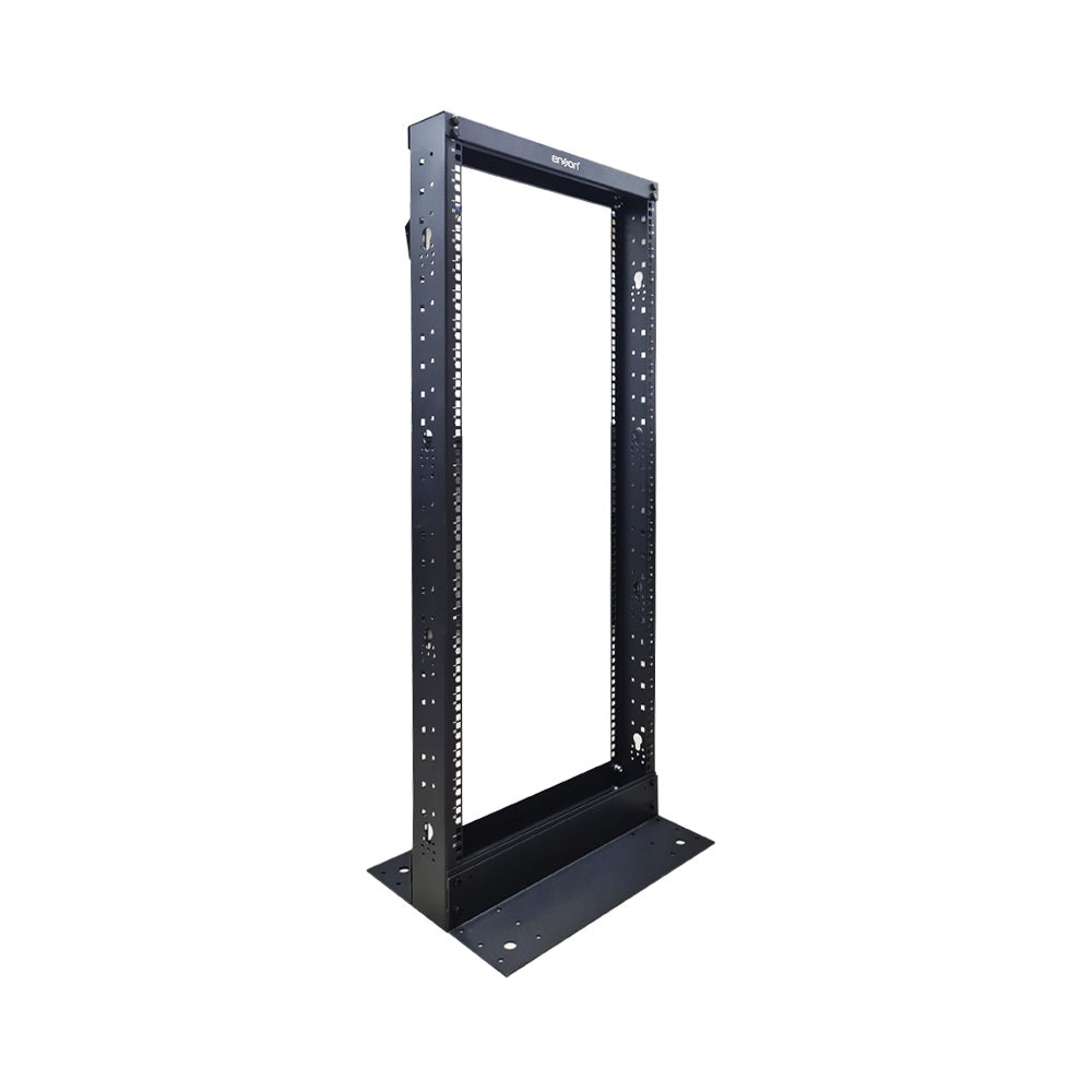 Enson ENS-RACK248 accesorio para rack Base de estante, Negro | Accesorios para rack