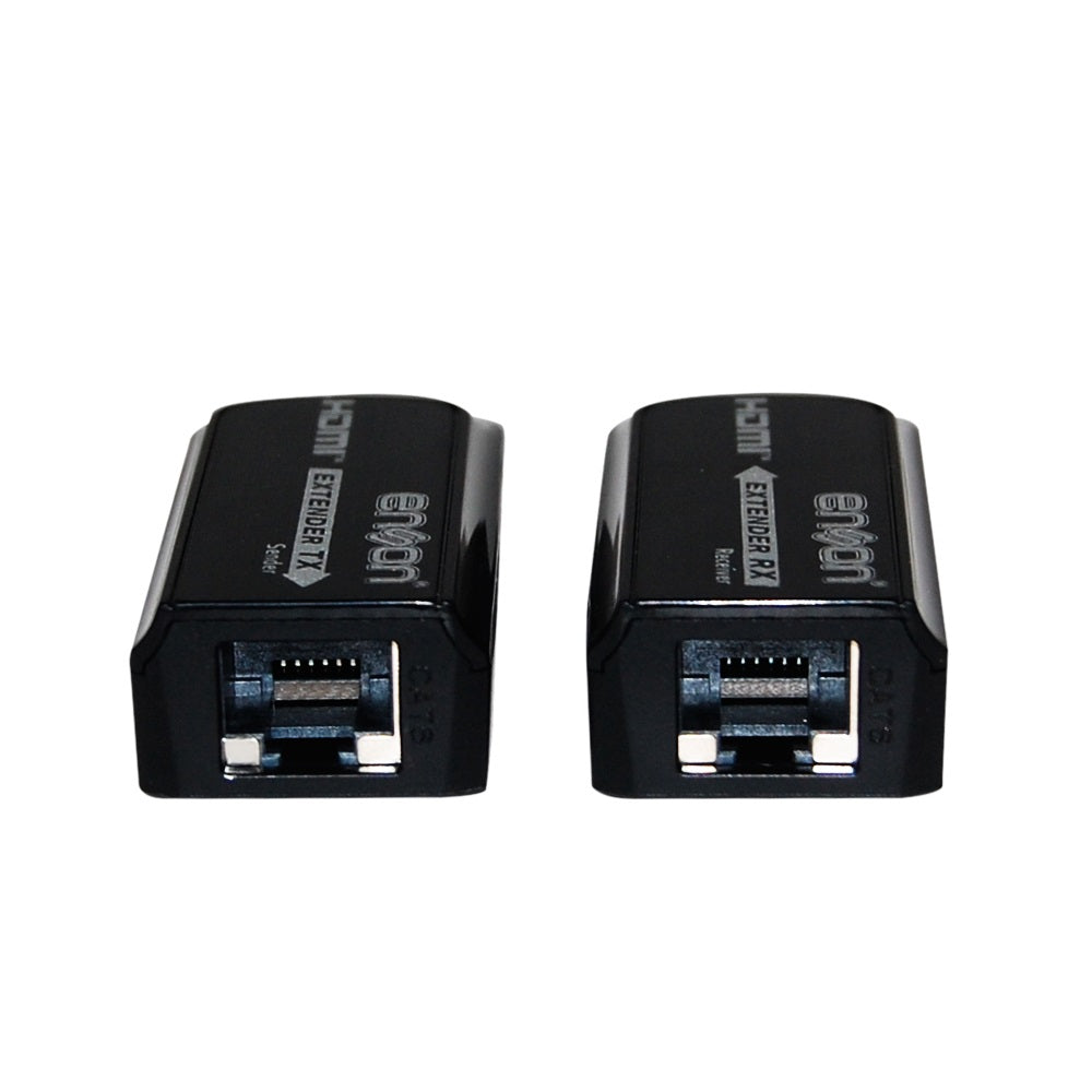 Enson ENS-HDMIE50 extensor de audio/video Transmisor y receptor AV Negro, 1920 x 1080 Pixeles, Alámbrico