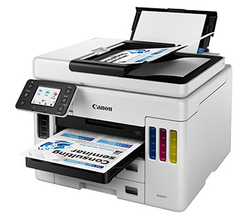 Canon MAXIFY GX7010 Impresora Multifunción Inyección de tinta WiFi Negro, Blanco