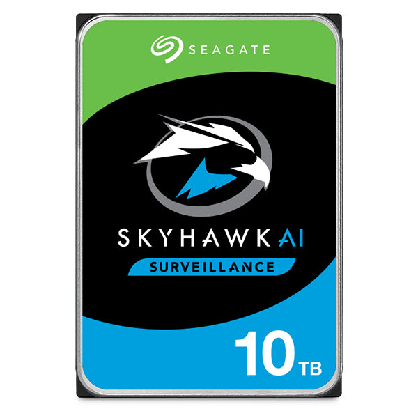 Seagate SkyHawk ST10000VE001 discos duros internos 10 GB 7200 RPM 3.5 cm (3.5") Unidad de disco duro