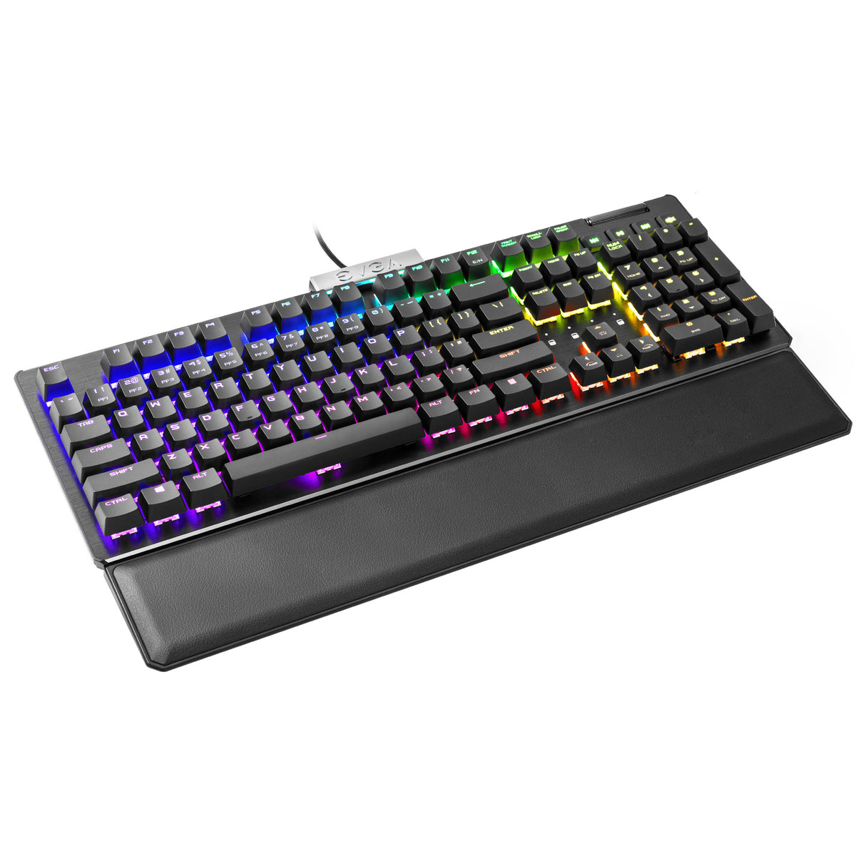 EVGA Z15 teclado Juego USB Español Negro