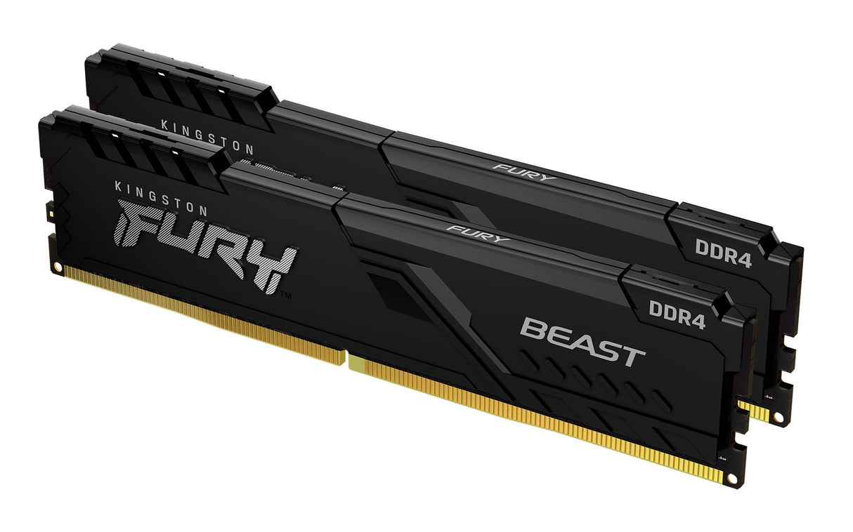 Kingston Technology 16GB 3600MT/s DDR4 CL17 DIMM (Kit de 2) FURY Beast Black Memoria RAM 17 16 GB 2 x 8 GB DDR4