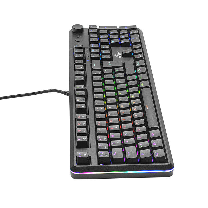 Yeyian Asward Series 3000 teclado Hogar USB QWERTY Negro