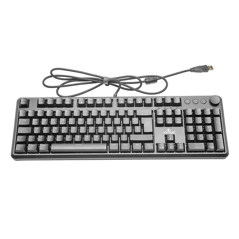 Yeyian Asward Series 3000 teclado Hogar USB QWERTY Negro, Alámbrico, Interruptor mecánico, LED RGB