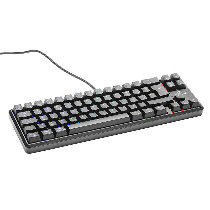 TECLADO GAMER YEYIAN YTM-28209R AKIL S3500 MECANIC SWITCH ROJO RGB/BT