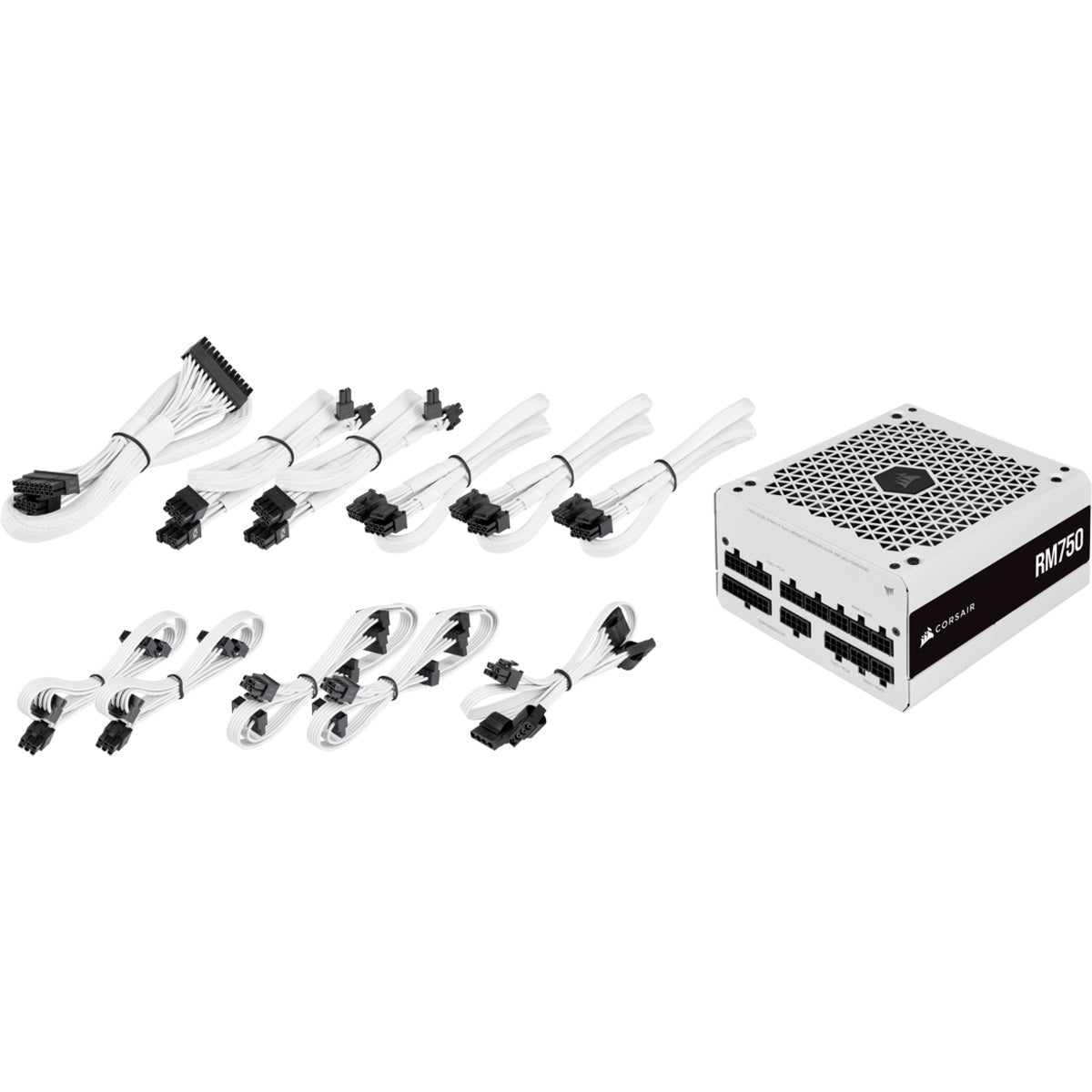 Corsair RM750 unidad de fuente de alimentación 750 W 24-pin ATX ATX Blanco
