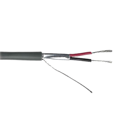 9297 - Cable de Control / Calibre 22 AWG / 2 Conductores / Blindado / 305 m (1000 ft) / Riser CMR / UL 1666 / Color Gris