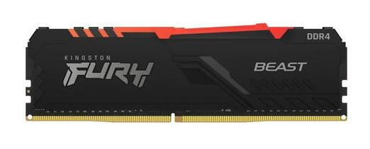 Kingston Technology FURY Beast RGB Memoria RAM 15 8 GB 1 x 8 GB DDR4