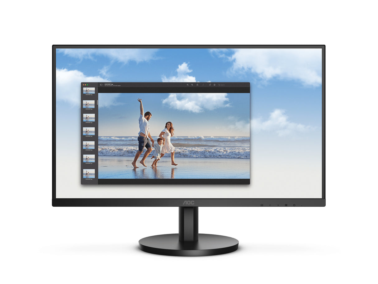 AOC 22B3HM Monitor 54,6 cm (21.5") 1920 x 1080 Pixeles Full HD W-LED Negro