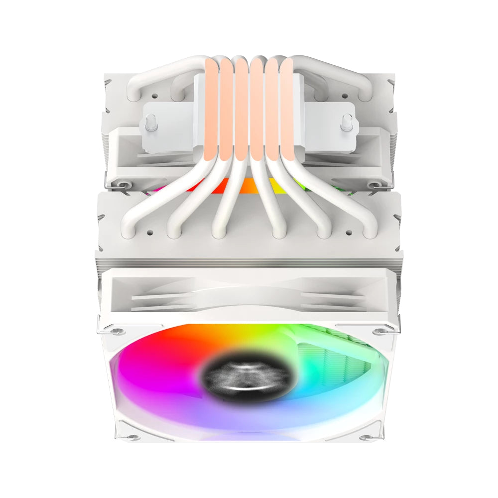 Balam Rush BR-937931 sistema de refrigeración de computadora Procesador Enfriador de aire 12 cm Blanco, 600 RPM, 1800 RP
