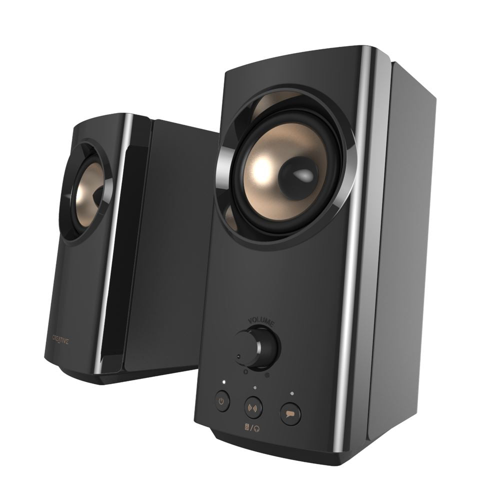 Creative Labs Creative T60 Gama completa Negro Inalámbrico y alámbrico 30 W, 2.0 canales
