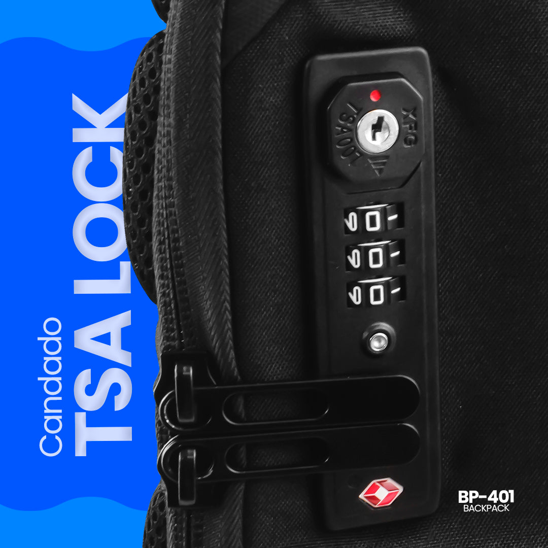 Vorago BP-401 mochila Negro Espuma de etil vinil acetato (EVA), Poliéster, Deporte, Compartimento del portátil