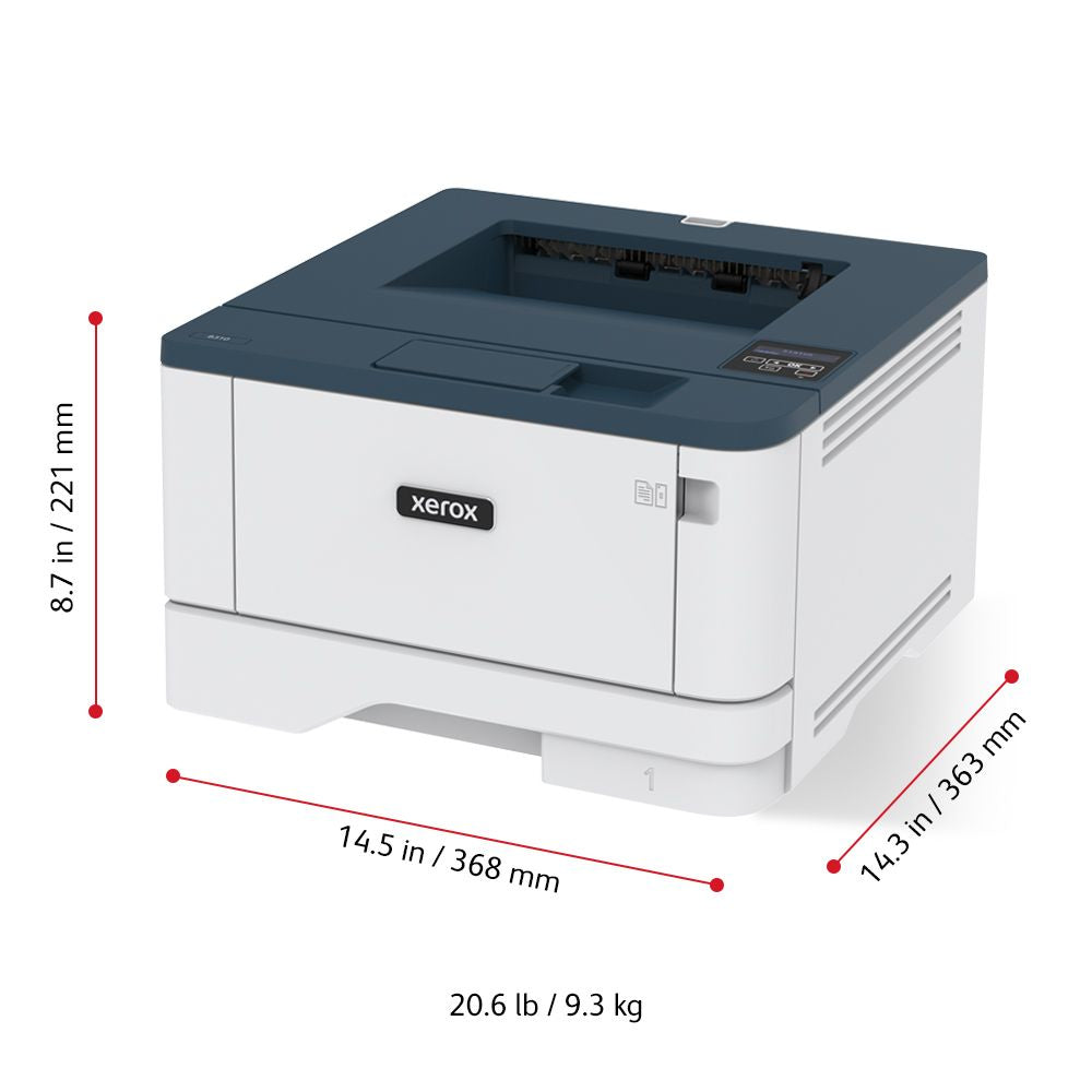 Xerox B310/DNI Impresora Laser WiFi Gris, Blanco