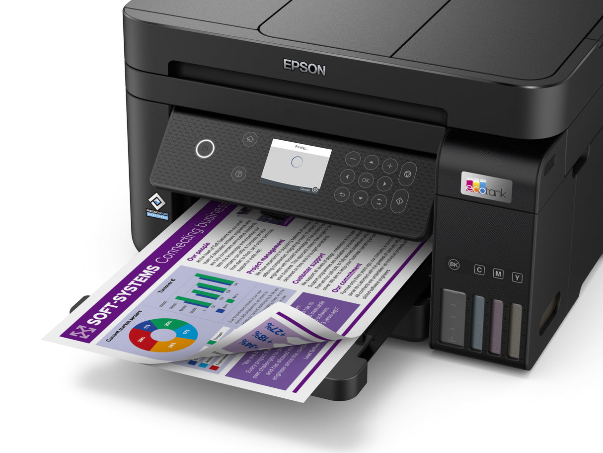 Epson EcoTank L6270 Impresora Multifunción Inyección de tinta WiFi Negro