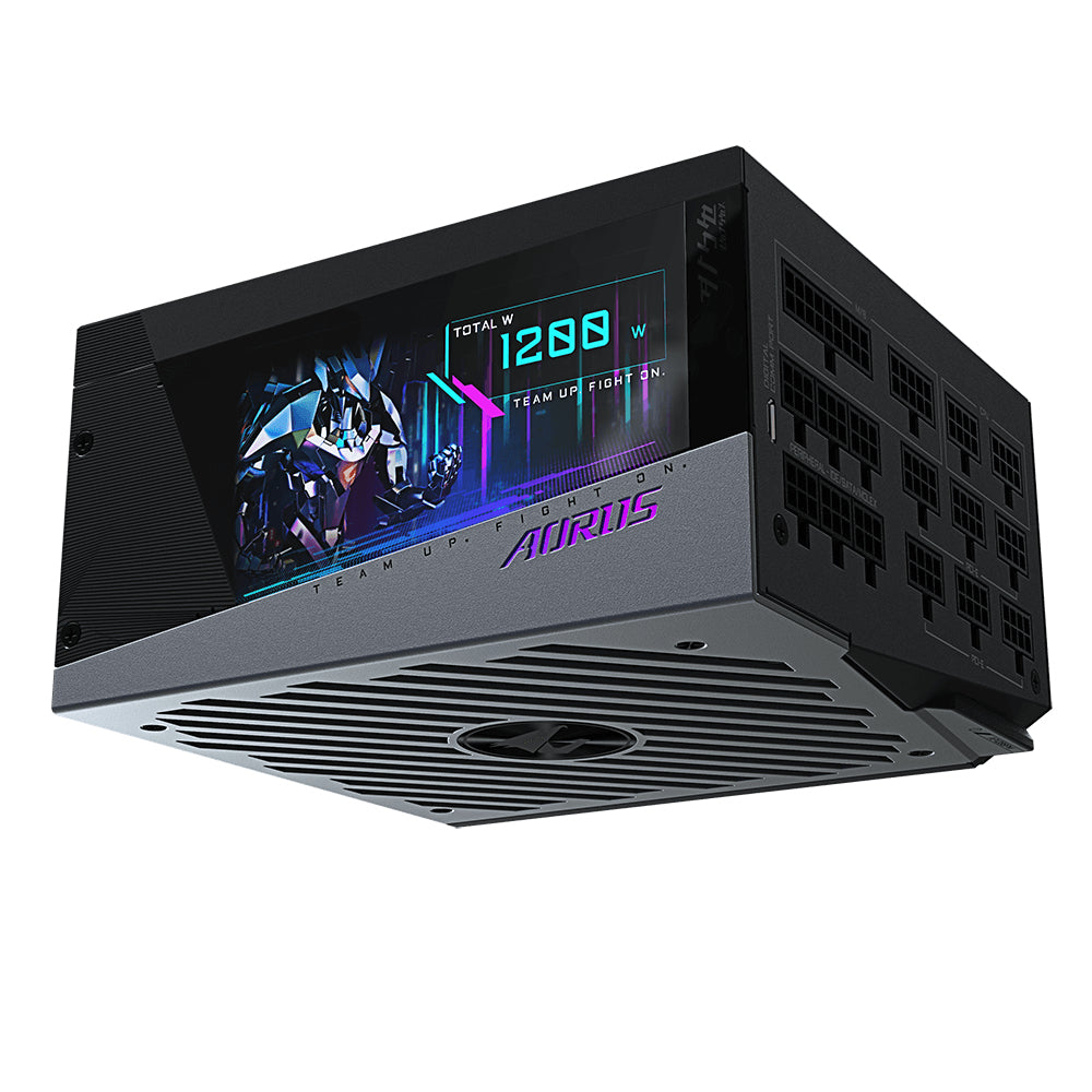 GIGABYTE AORUS P1200W unidades de fuentes de alimentación 1200 W 100 - 240 V 15 - 7.5 A Activo