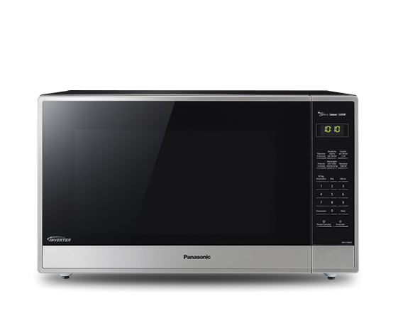 Panasonic NN-ST965S Acero inoxidable Solo microondas Sobre el rango 1200 W, Pantalla incorporada, LCD, Botones