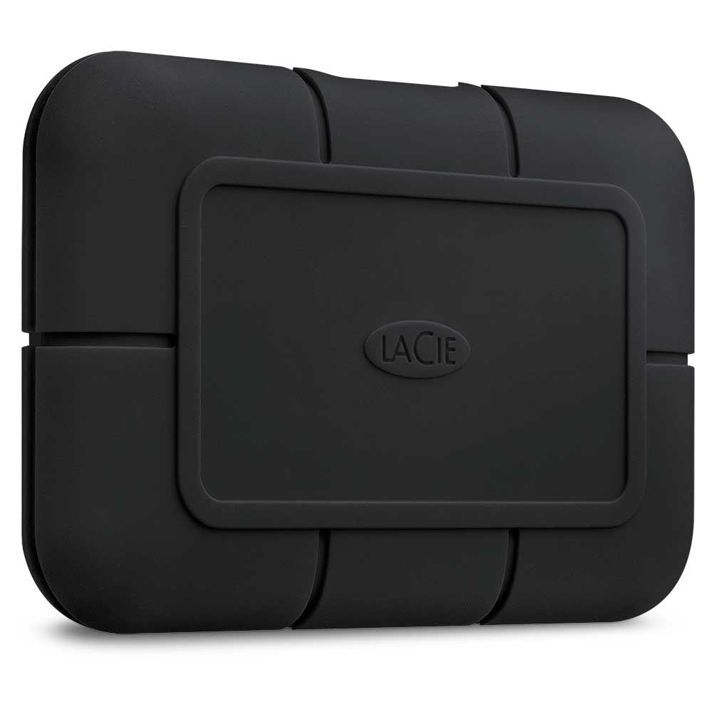 LaCie Rugged Pro Tecnología Thunderbolt (Rayo) 4 TB USB Tipo C 3.2 Gen 2 (3.1 Gen 2) Negro, 2800 MB/s