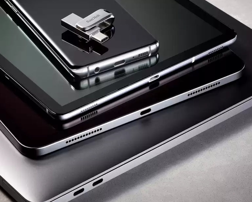 SanDisk Ultra Dual Drive Luxe unidad flash USB 128 GB USB Type-A / USB Type-C 3.2 Gen 1 (3.1 Gen 1) Acero inoxidable