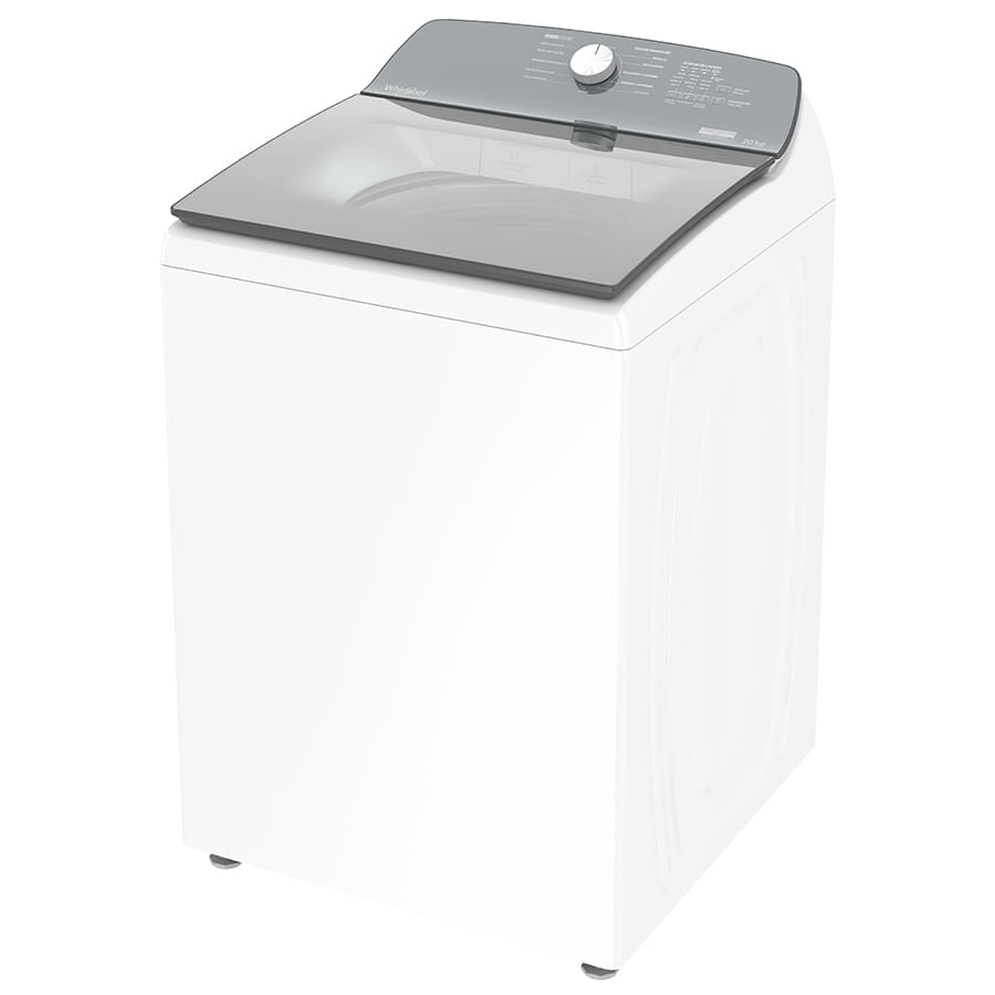 Whirlpool 8MWTW2041WJM lavadora Carga superior 20 kg Negro, Blanco