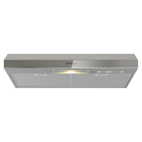 Whirlpool WH7610D campana Telescópica o extraplana Gris 323 m³/h