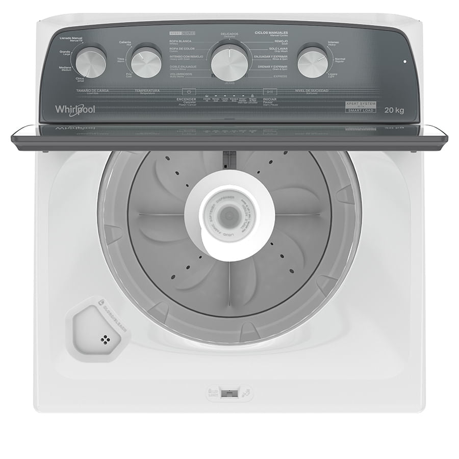 Whirlpool 8MWTW2024WJM lavadora Carga superior 20 kg Blanco