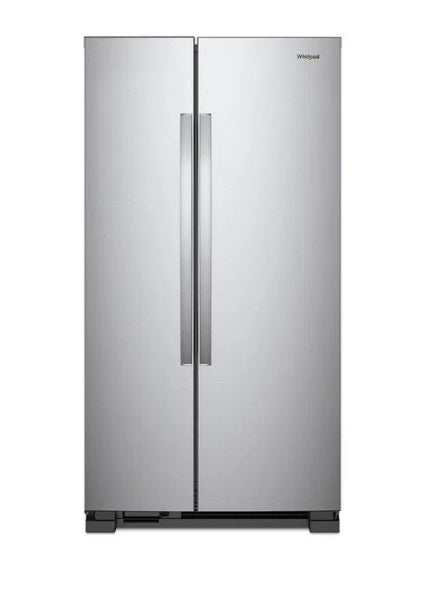 Whirlpool WD5600S nevera puerta lado a lado Independiente Gris, Acero inoxidable