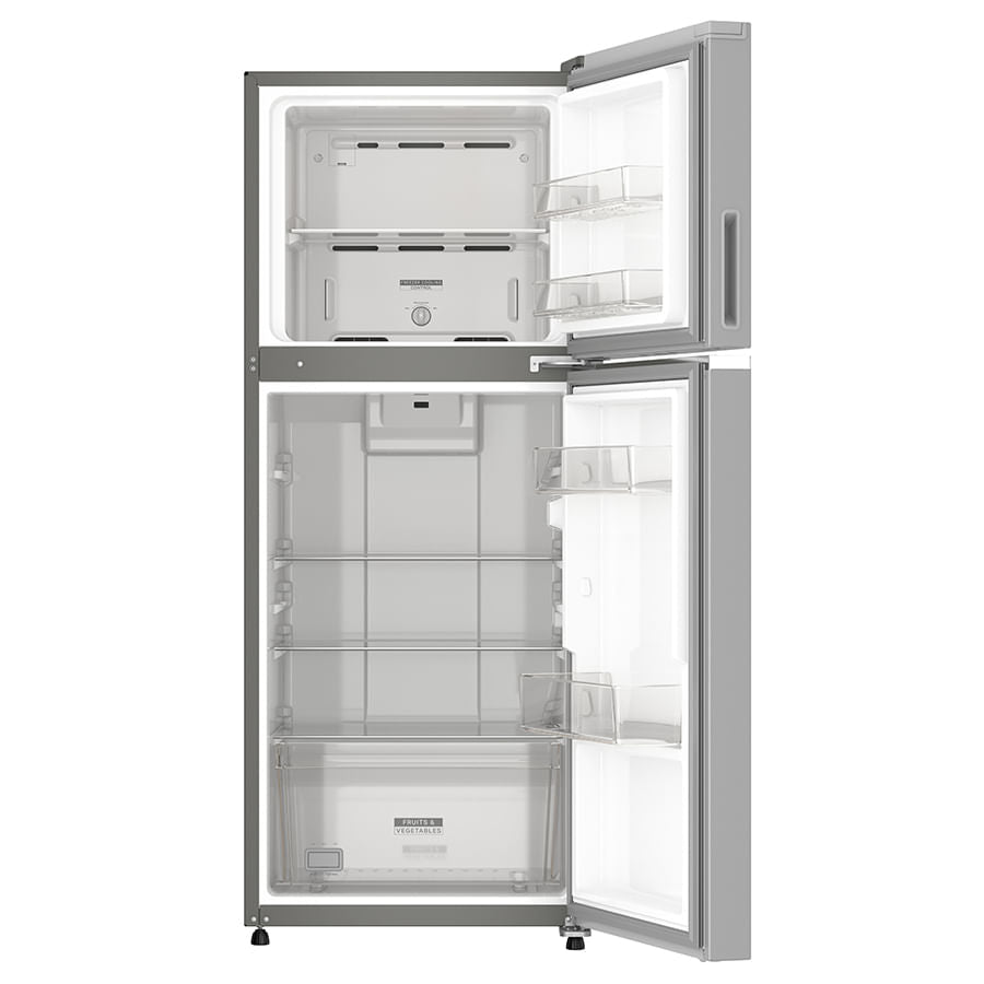 Whirlpool WT1230K nevera y congelador Independiente 332 L Acero inoxidable