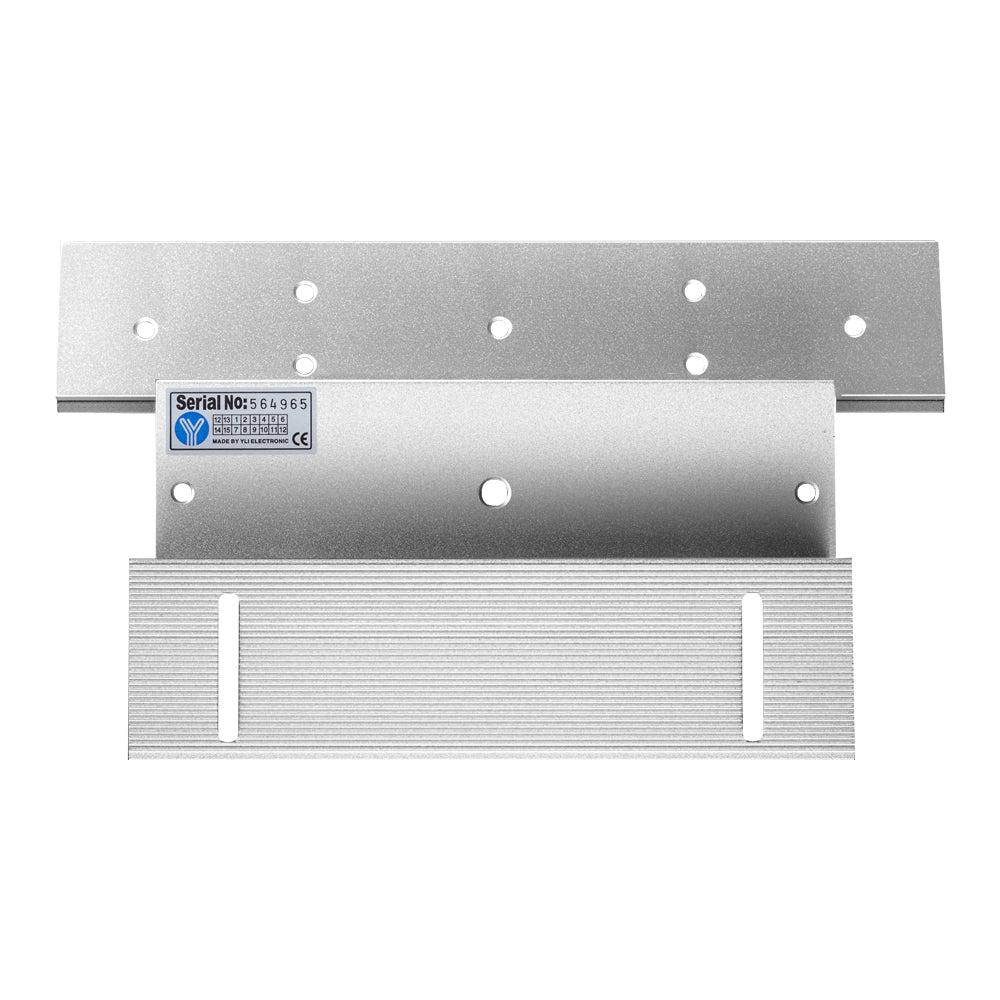 Yli Electronic MBK-500NZL-W accesorio para cerraduras electromagnéticas Ménsula Aluminio, CE-EMC, RoHS, REACH
