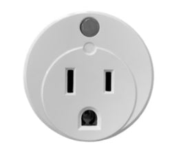 Qolsys IQ SMART PLUG enchufe inteligente Hogar Blanco