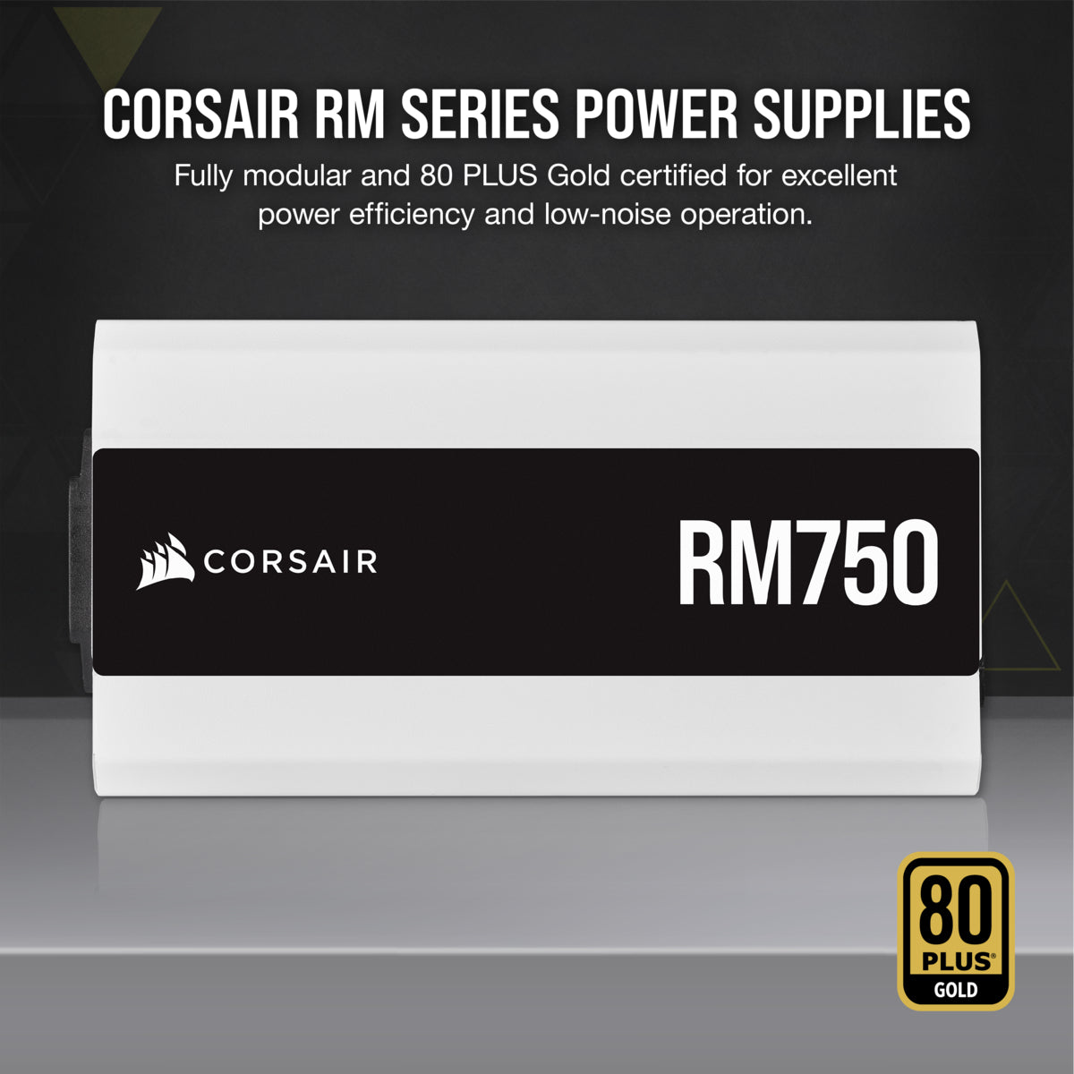 Corsair RM750 unidad de fuente de alimentación 750 W 24-pines ATX ATX Blanco, 100 - 240 V, 150 W