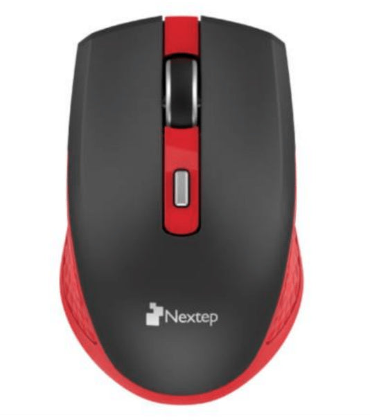 Nextep NE-413NR ratón Oficina Ambidextro RF inalámbrico 1600 DPI