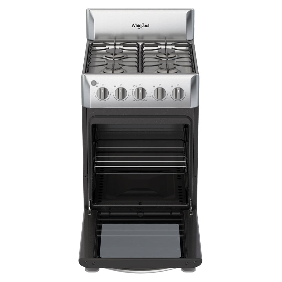 Whirlpool WWR3000S cocina Cocina independiente Gas Encimera de gas Gris