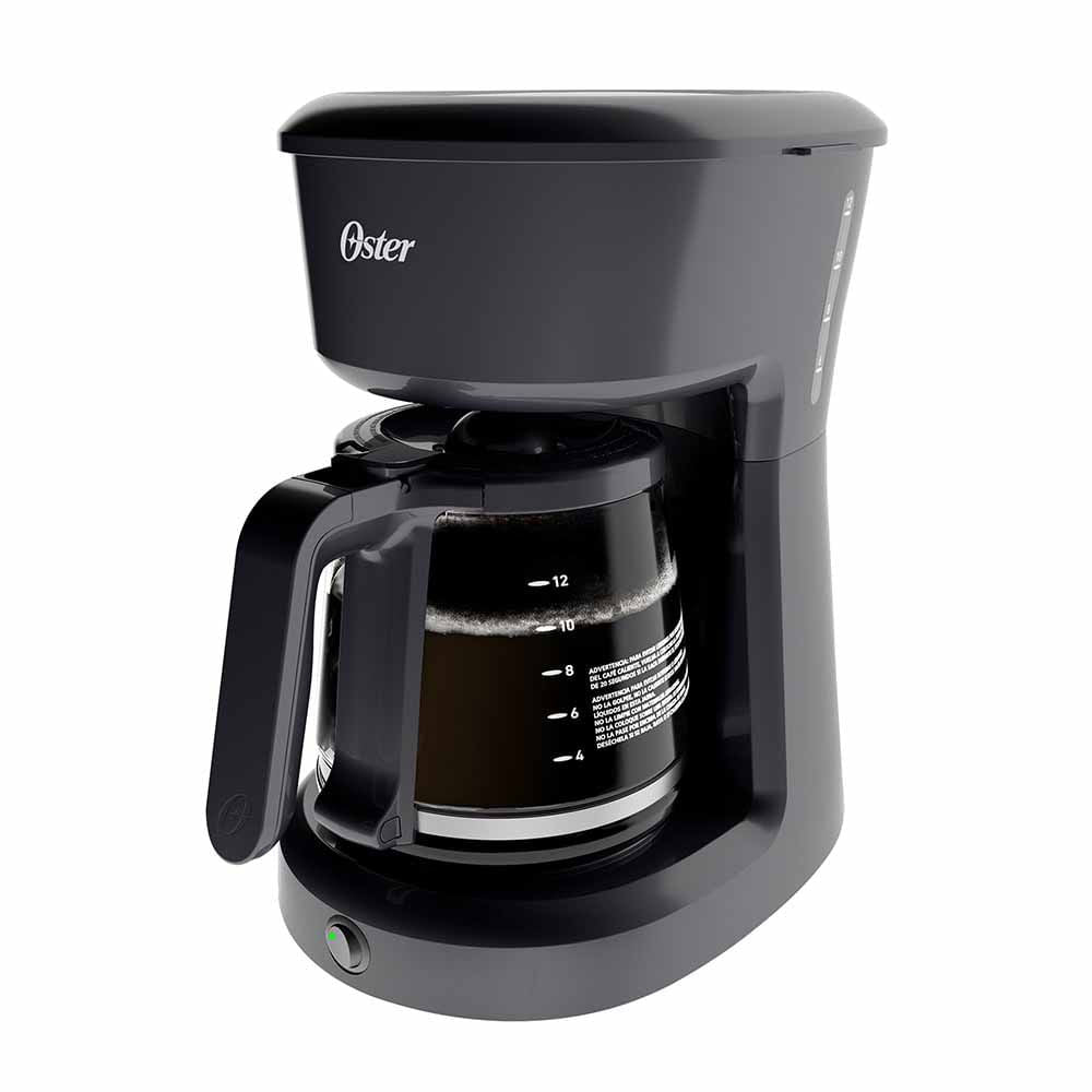 Oster BVSTDCS12B-013 cafetera eléctrica Cafetera por goteo, De café molido, 1000 W, Negro