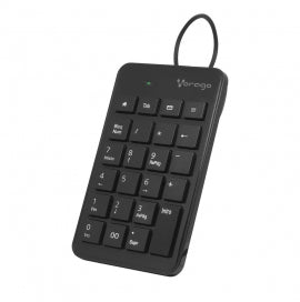 TECLADO NUMERICO KB-106 VORAGO SLIM USB NEGRO
