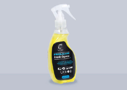 Prolicom ESTATIC-EXPRESS Kits de limpieza para equipos Espray para limpieza de equipos Lentes/Cristal, Pantallas / Plást